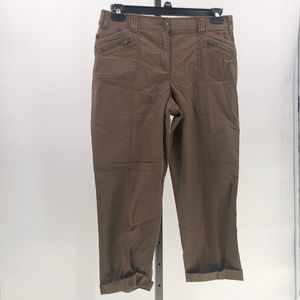 chico's brown capri pants sz 1 or M 8